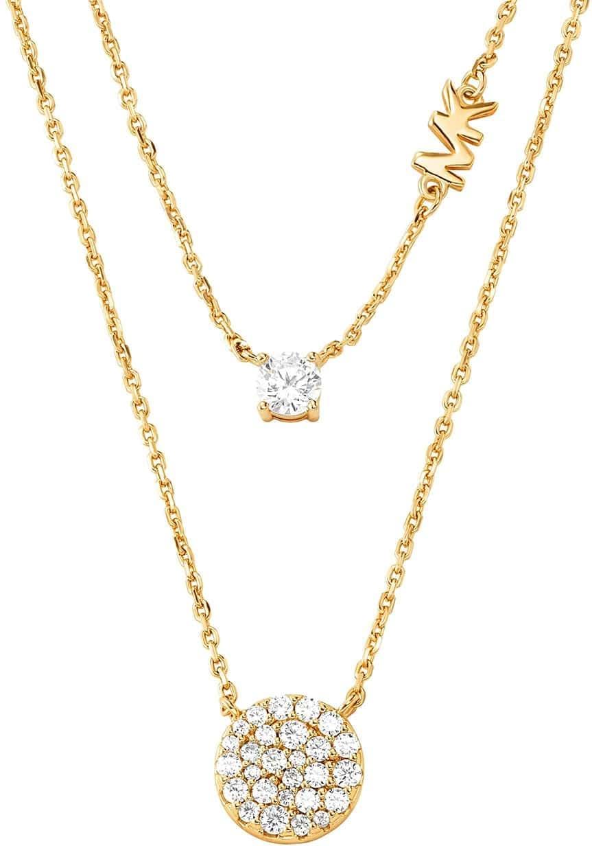 Michael Kors - Premium Gold Tone Sterling Silver Necklace for Women MKC1591AN710