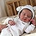 Zero Pam Full Silicone Baby Doll-20 in Reborn Baby Dolls Silicone Full Body, Realistic Babys Doll, Anatomically Correct Girl, Real Life Reborn Dolls (Full Body Girl 02)