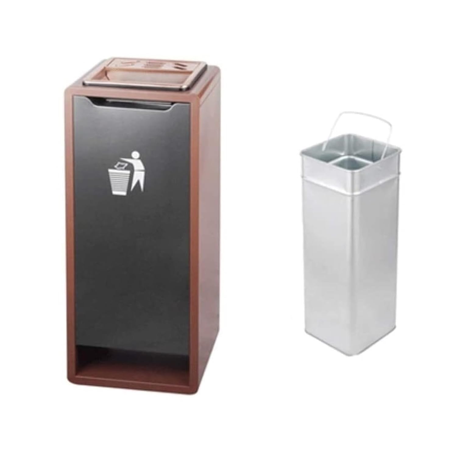 Trash Can Garbage Cans Large Gorgeous Outdoor Trash Can Vertical Indoor Outdoor Trash Cans for Hotels,