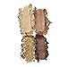 Sigma Beauty Crème Brûlée Eyeshadow Quad — Makeup Eyeshadow Quad with a Buttery Soft Formula and Buildable, Blendable Shades for a Flawless Eye Look, Designed for All Day Wear