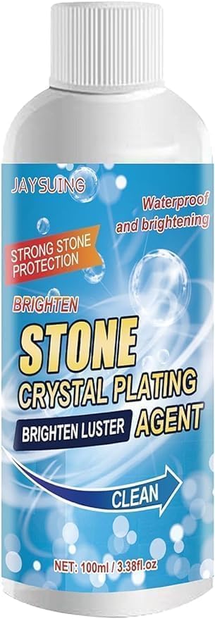 TRANGL HUB Stone Stain Remover Cleaner, Nano Stone Crystal Plating Agent, Marble Stone Cleaner Polished, Crystal Plating Agent For Kitchen, Patio, Backyard Marble Cleaner & Polish (B0D1G75XPF) Amazon Price History, Amazon Price Tracker