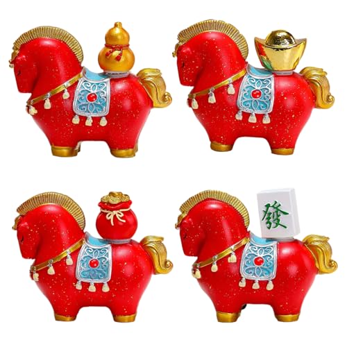 Statue de cheval rouge : le cadeau idéal de nouvel an chinois