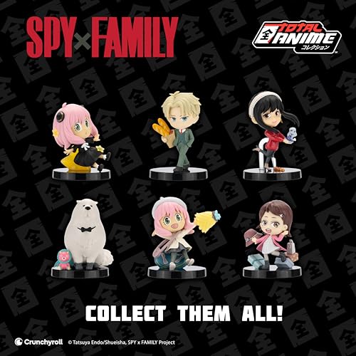 Image of Total Anime SPYxFAMILY 2-Inch Scale Chibi 3-Pack - Three 2-Inch Scale Mini-Figures with Display Bases