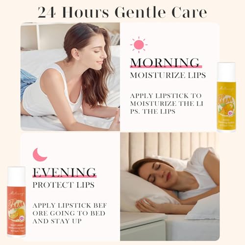 Jorun 24 Pcs Lip Balm Set - 12 Flavors Moisturiser Natural Organic Change Color Lip Balm Multipack Care Stick - Vegan lip balm for Kids Mens Girls Womens - Image 5