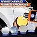 CYTITZHN Car Scratch Remover Removes Scratches Swirls And Scuffs With Wax Rubbing Compound With Buffer Pad And Microfiber Towel For Cars Motorcycles SUVs Trucks For Car Owners 3.4 Ounces
