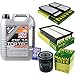 Produktbild QR-PARTS 69366417 Filter Set Inspektionspaket 5 Liter Motoröl Top Tec 4200 5W-30 MANN-FILTER Innenraumfilter Luftfilter Ölfilter