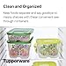 Tupperware Brand FridgeSmart Starter Set - 4 Containers to Store & Extend Shelf Life of Produce + Lids - Dishwasher Safe & BPA Free