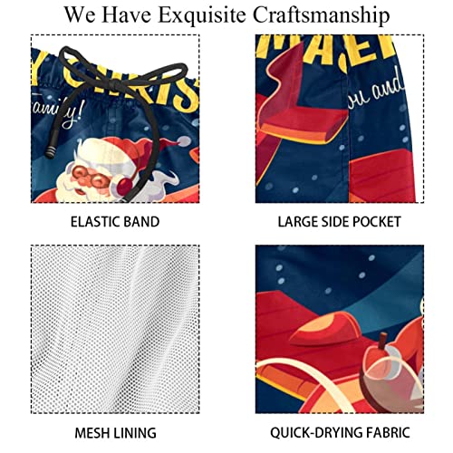 Maillots de bain pour hommes JDEZ pour vos fêtes de Noël - 4