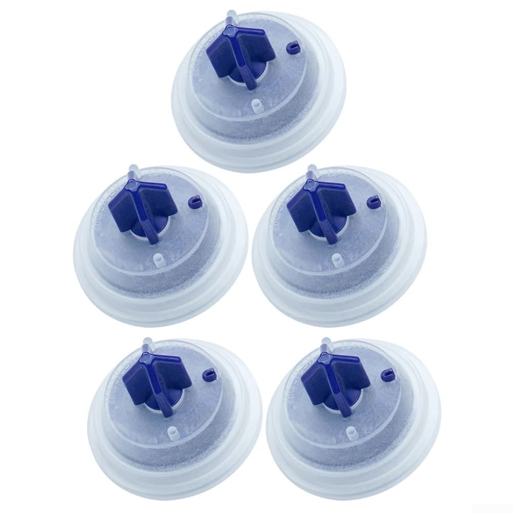 5 x Membran-Impuls-Seitenventile, WC-Spülkasten-Einlassventile, für G-eberit Impuls-Seitenventile