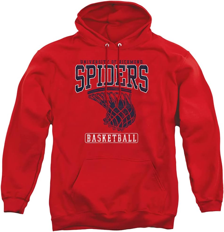 University of Richmond Official Basketball Hoop Unisex Adult Pull-Over Hoodie