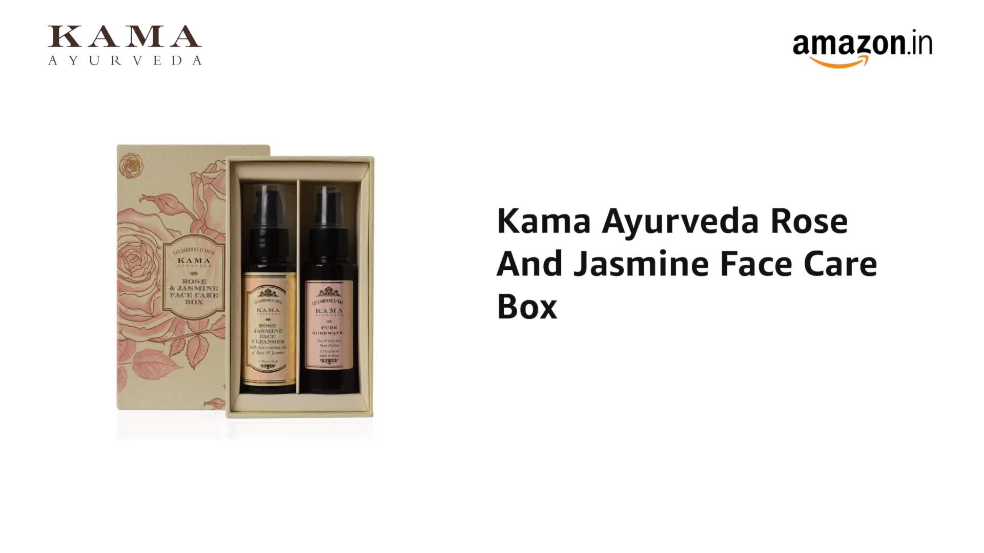 Kama Ayurveda Rose And Jasmine Face Care Box : Amazon.in: Beauty