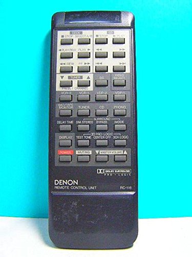 Amazon | デノン オーディオリモコン RC-118 | Denon | AV・テレビリモコン