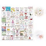 Jormftte 50er Set Achtsamkeitskarten, Inspirierenden Postkarten, Motivationskarten, Postkarten mit Sprüchen Motiven für Motivation Achtsamkeit Affirmation Aphorismen Mutmacher