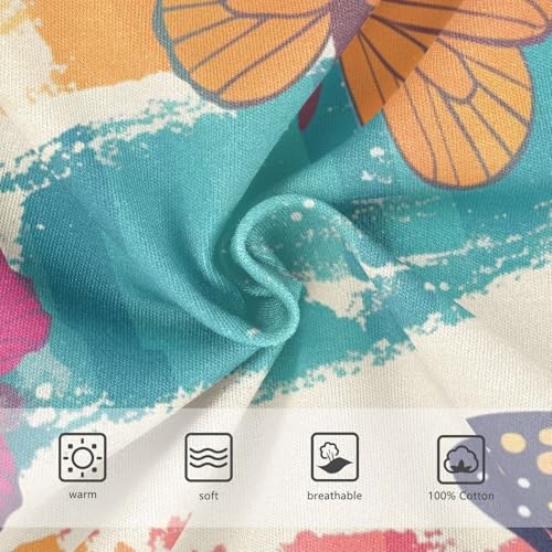 KLL Monarch Butterfly Boys Toddler Soft Nighttime Underwear Breathable Undies3