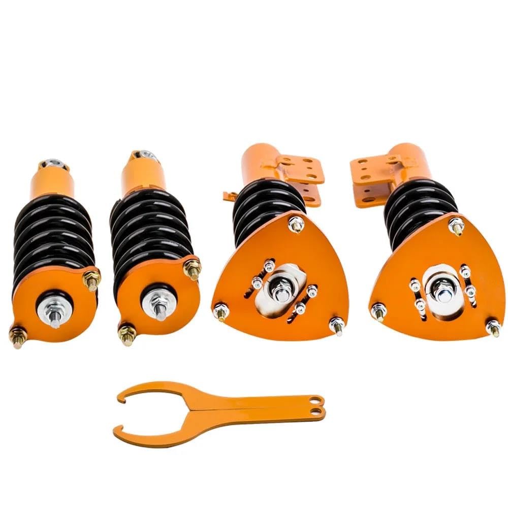 SYLTER Ammortizzatori Kit Sospensione Coilover per Subaru per Legacy 2005-2009 BL BP Ammortizzatore Regolabile in Altezza Ammortizzatori Auto