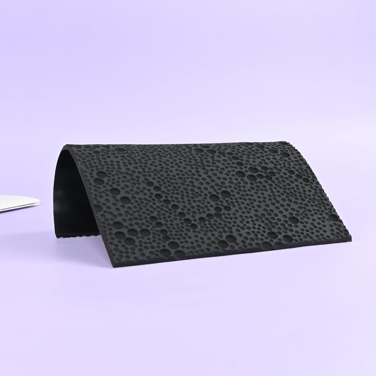 mostsom Silicone Fondant Lace Mold Cake Decorating Stencil with Pearl Pattern - Flexible Baking Mat for Cookies, Cupcakes, Chocolate - Reusable Pastry & Candy Making Tool (D_ Pearl)