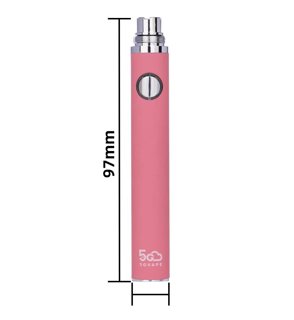 5GVAPE EGO EVOD USB Electronic Cigarette Battery,Pink Color,USB  Rechargeable Long Lasting 650mAh,510 Thread Hookah E Shisha VapeE E-Cig  Battery for CE4 Tank atomizer,No E Liquid: Amazon.co.uk: Electronics & Photo