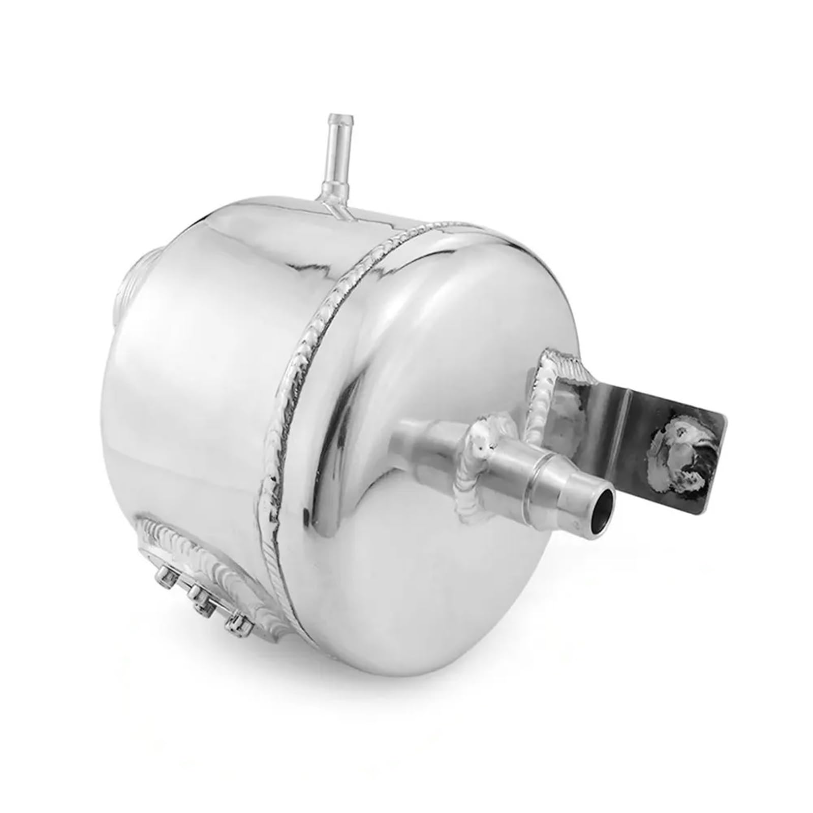 Zestaw zbiornika rozprężnego Pasuje Do Mini Cooper R56 R57 R55 R58 Samochód Chłodziwo Nagłówek Rozszerzenie Przelew Zbiornik Na Wodę I Korek Puszka Aluminiowa(Silver)