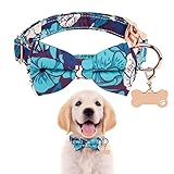 Girl Boy Dog Collar Bow Tie Collars Female Dog Collars Pure Cotton Pet Collars