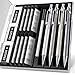 Four Candies 4PCS Metal Mechanical Pencil Set with 0.7mm Medium Point, 480 Leads, 12 Erasers, Fancy Mechanical Pencils Pack with Case for School Writing, Art Drawing & Drafting