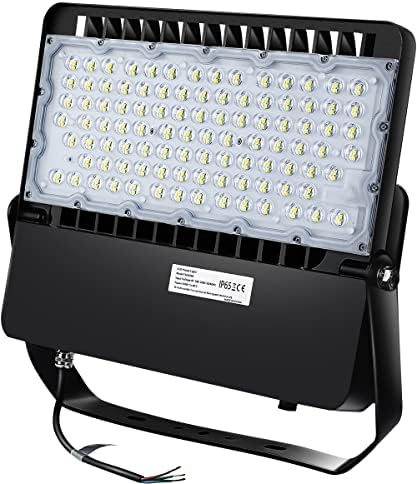 LEDMO 240W LED Stadium Flood Lights - Powerful Commercial Outdoor Lighting for Sports Fields, Arenas and Counts - 1500W Equivalent 36000LM 100-277V 5000K - Weatherproof and Energy Efficient