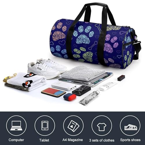 Sac de voyage Patte Pourpre résistant pour le camping