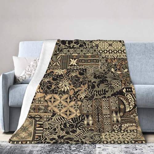 Hawaii Style Throw Blanket Hawaiian Blankets for Couch Bed Sofa and Home Decor Beach Blankets Travel Throw Blankets 80"X60"