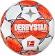 Derbystar 1323 Brillant Replica v21 Fußball in Weiß und Orange