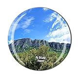 Pic St-Loup Francia Imán para nevera de recuerdo turístico Colección de regalo de refrigerador Crystal Magnetic Sticker
