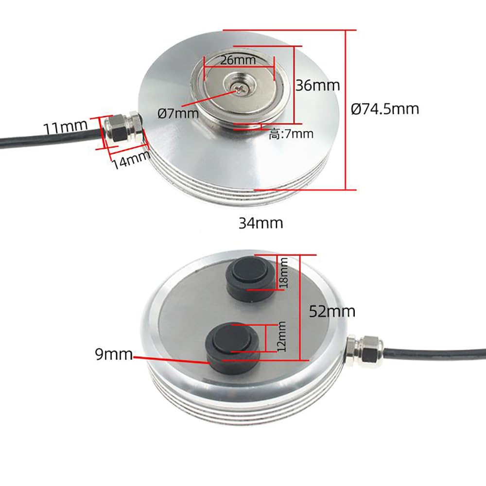 Controlador de Sensor Ultrasónico de Nivel de Líquido Magnético de Acero Inoxidable, Medidor de Nivel de Material Líquido, Transmisor Integrado (3,0M,0-10V)