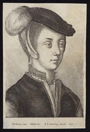 Poster graffiti Hans Holbein déco murale chic pour chambre de jeune adulte
