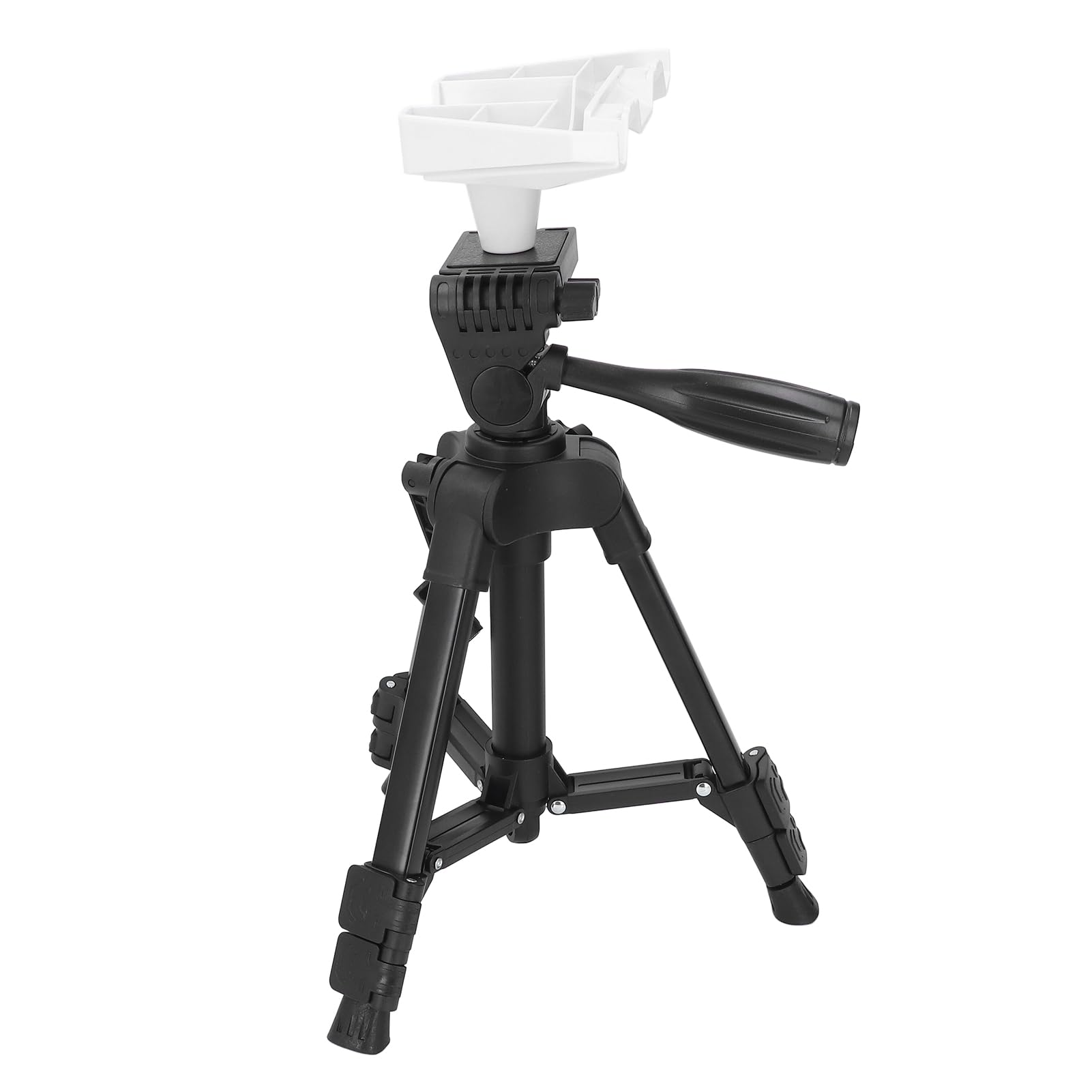 Jeffergarden Support de Trépied Satellite Portable, Support d'antenne Réglable, Construction Robuste en Aluminium, Idéal pour Une Installation sur Le Toit ou au Mur pour Une Mini Optimisation de la