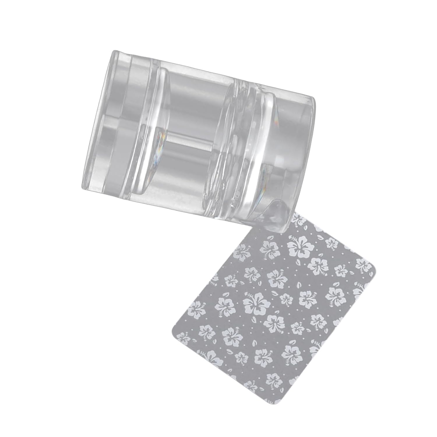 Nails Stamper Set French Tip Tool Silicone Scraper Jelly For Gel Polish French Nail Stamper Kit