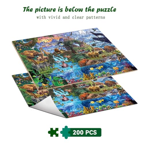 Puzzle Zoologico 6 a 10 Anos miniatura 5
