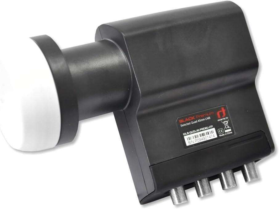 Inverto Premium Quattro LNB 0.2 dB, HDTV Compatible)