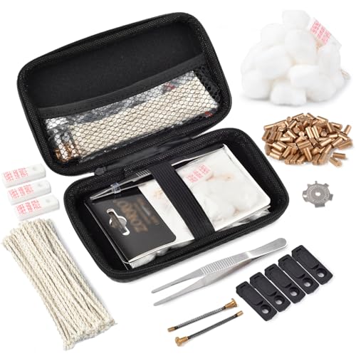 The Left Bridge Lighter Repair Kit with Case, Vintage Lighter Repair Kit, Flint Screw Kit, Lighter Accessories...