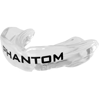 Phantom Mouthguard APEX Mouth Guard for Adults - Boil & Bite Mouth Guard for Martial Arts MMA Boxing and Muay Thai - Clear
