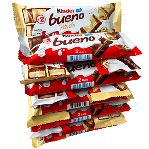 Peak Sweets Happy Hippos Kinder Bueno Chocolate Hamper Box - Kinder Hamper met 9 Chocolade Bulk Selectie van Chocolade… - Image 7