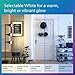 PHILIPS LED 60W A19 12-Pack Selectable White Multi-CCT 800 Lumen (8W = 60W) Dimmable Frosted Flicker-Free Light Bulbs