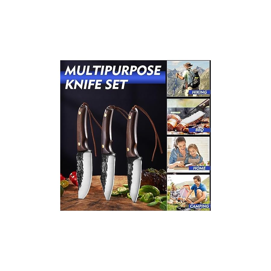 Topfeel-3PCS-Viking-Knife-Set-with-Sheath-Hand-Forged-Boning-Knife-Butcher-Meat-Cleaver-Knife-Japan-Kitchen-Knife-for-Home-Outdoor-BBQ-Camping-Father-Day-Gifts Topfeel 3PCS Viking Knife Set with Sheath Hand Forged Boning Knife Butcher Meat Cleaver Knife Japan Kitchen Knife for Home, Outdoor, BBQ, Camping Father Day Gifts