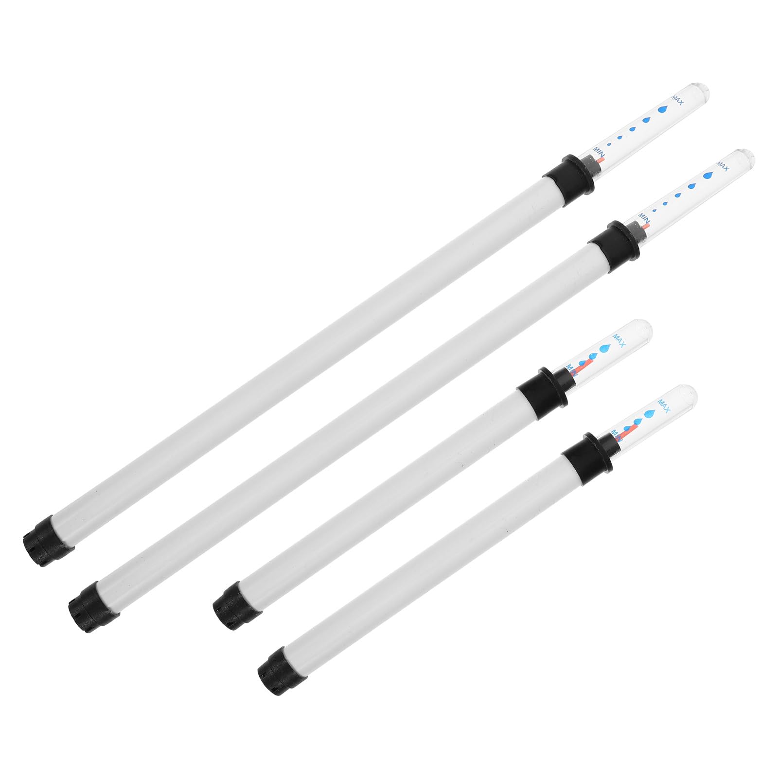 Jauge de niveau d'eau à flotteur Abaodam pour plantes en pot | Lot de 4 indicateurs en plastique