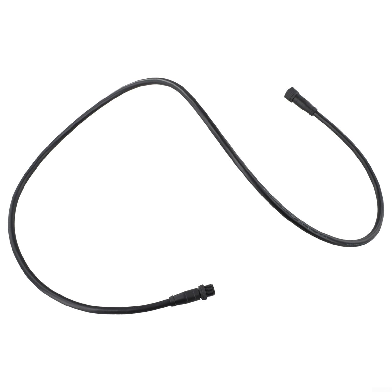 Yhenlovtt Cable Compat Conector de plástico de latón resistente al agua macho para M125p 2000 Backbone Drop Marine Ip67 1m/2m/Nmea a hembra (1 metro)