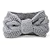 DRESHOW 4 Piezas Crochet Arco Turbante Knit Diadema Mujer Invierno Vendas Elasticas...