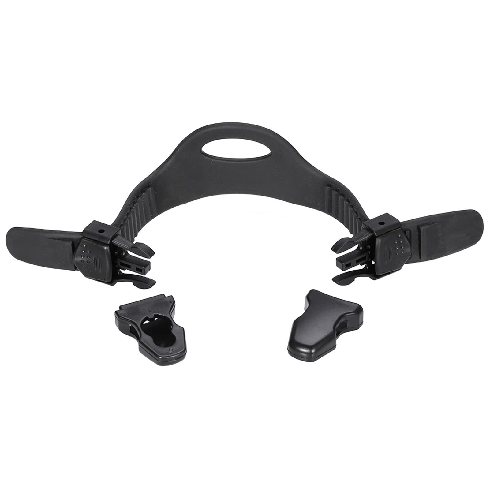 1 Pair Rubber Diving Fins Straps Adjustable Design For Diving and Underwater Solid/3 sizes] (S)