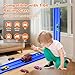 EFCRBS 15Ft Flex Track, Flexible Race Car Track for Kids Toy with 10 Suction Cups, Rolls Up Portable Racetrack Compatible with Hot Wheels & Diecast 1/64th Cars, Birthday Gifts for Boys Girls (Blue)