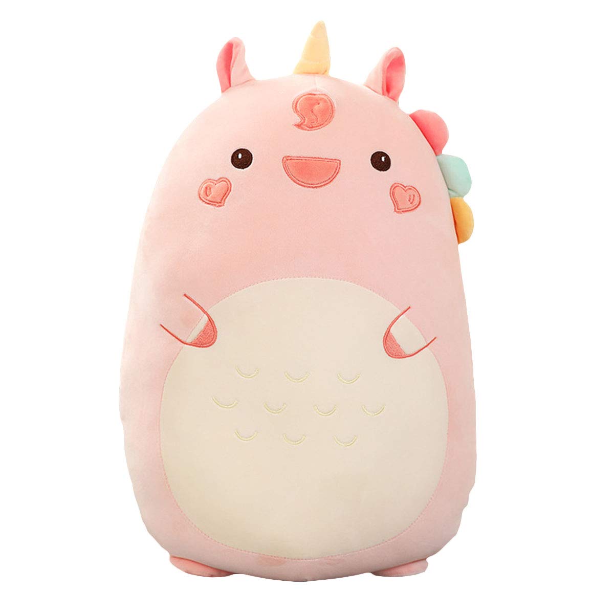 Kekeso Unicorn Plush Hugging Pillow Cute Stuffed Animal Plush Toy Throw Pillow (Unicorn, 80cm/31.49in)