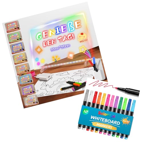 Tableau lumineux LED pour dessin d'enfant et décoration de chambre