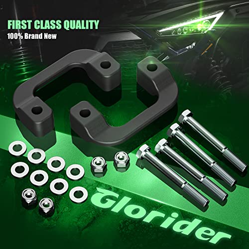 2" Leveling Kit For Chevy Silverado Gmc 1500, 2 Inch Front Suspension Lift Kits For Gm 2007-2021 Chevrolet Silverado Suburban Avalanche Tahoe Sierra Yukon Xl, 2Pack Forged Chassis Steel Level Kit #TOP6