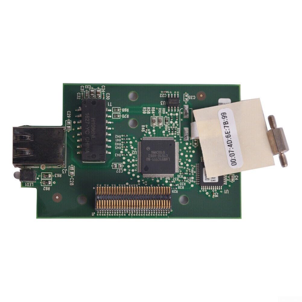 Scheda di rete interna per Zebra ZM400 ZM600 Print Server 79823 79501-011 per scheda PCB verde Stampante per etichette con prestazioni stabili Aggiornamento dimensioni standard
