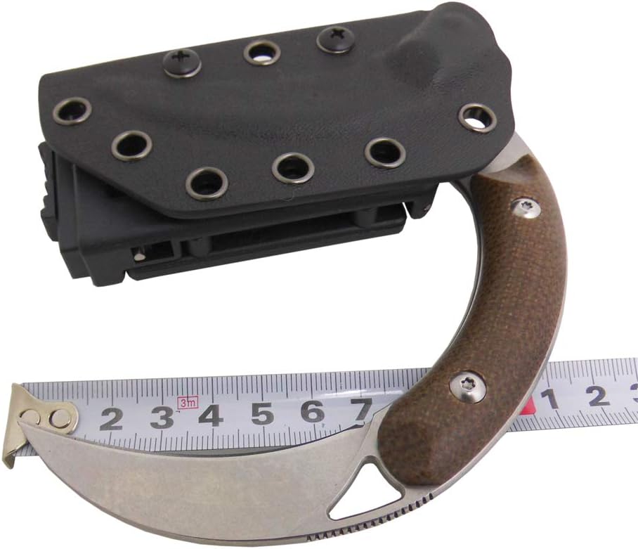 MASALONG Snake Shadow Survival Hunting Karambit Claw Knife
